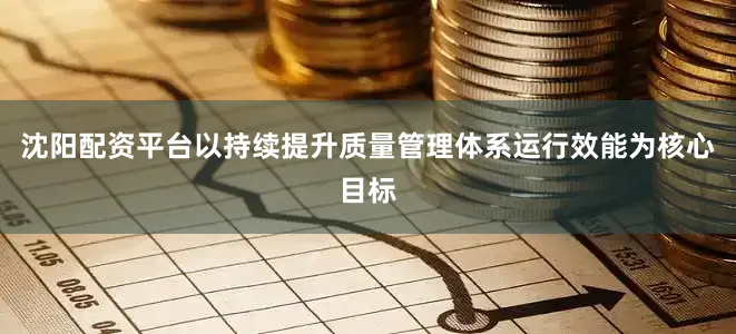 沈阳配资平台以持续提升质量管理体系运行效能为核心目标